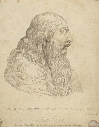 King George III in Old Age, 1817 by Henri after Meyer